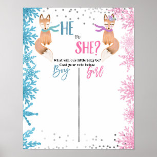 Poster de la Commission de vote des animaux de ren