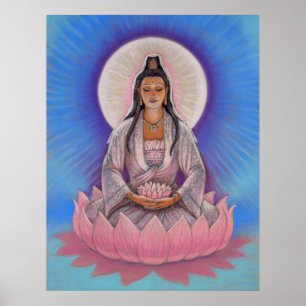 Poster de la déesse Kuan Yin Art