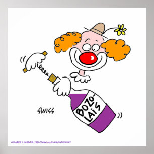 Poster de la Dégustation de Vins Drôle