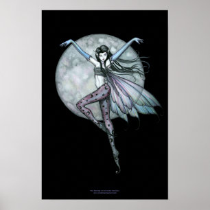 Poster de la fée gothique parfumée de Luna