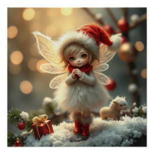 Poster de la fée mignonne