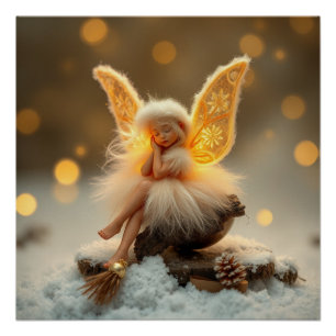 Poster de la fée mignonne