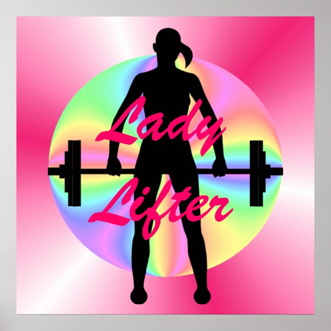 Poster de la femme Lady Lifter (Devant)