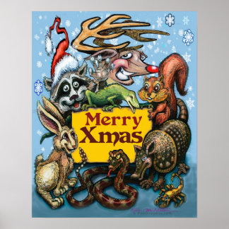 Poster de la fête de Noël