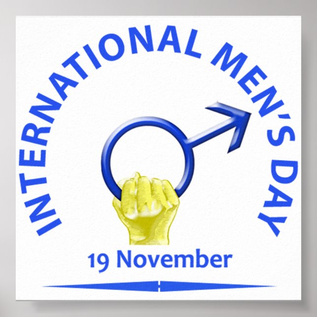 Poster de la fête des hommes (Devant)