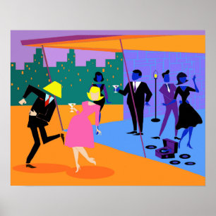 Poster de la fête du toit urbain