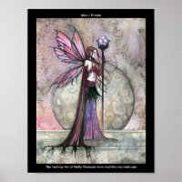 Poster de la fête Moon Dream par Molly Harrison