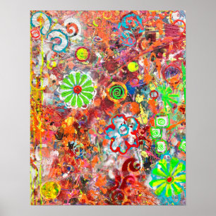 Poster de la fièvre du printemps 16 x 20