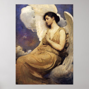 Poster de la figure ailée d'Abbott Handerson Thaye