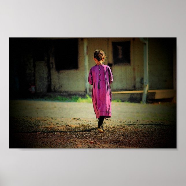 Poster de la fille Amish (Devant)