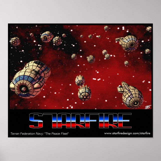 Poster de la flotte de la paix TFN (Devant)