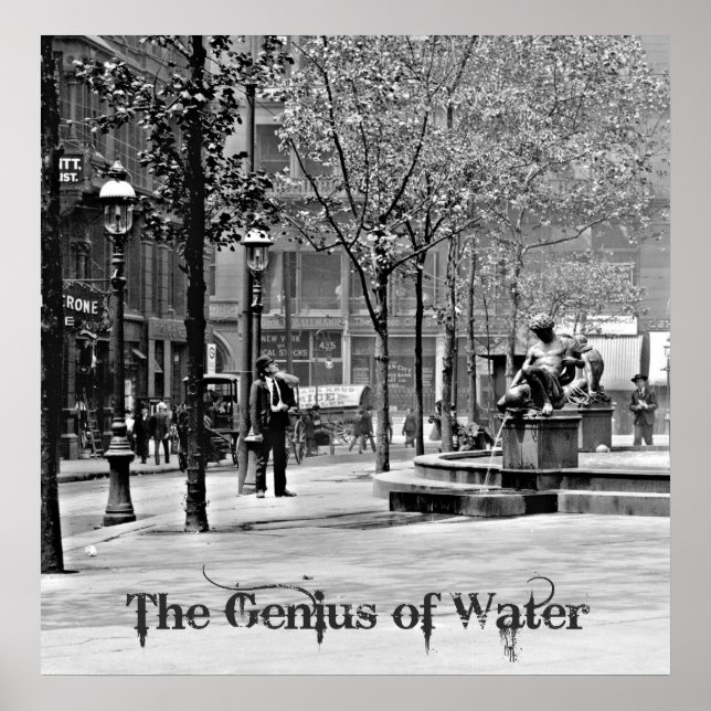 Poster de la fontaine Tyler Davidson (Devant)