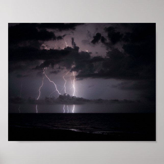 Poster de la foudre (Devant)