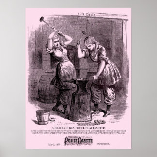Poster de la Gazette de police Blacksmiths