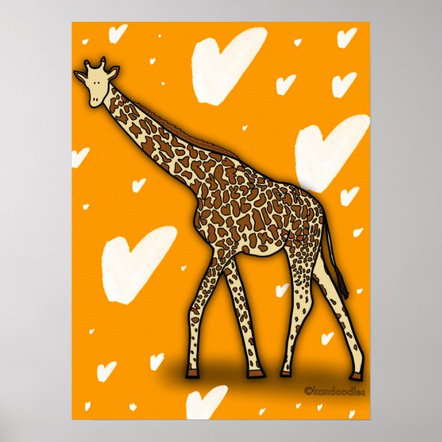 Poster de la Giraffe (Devant)