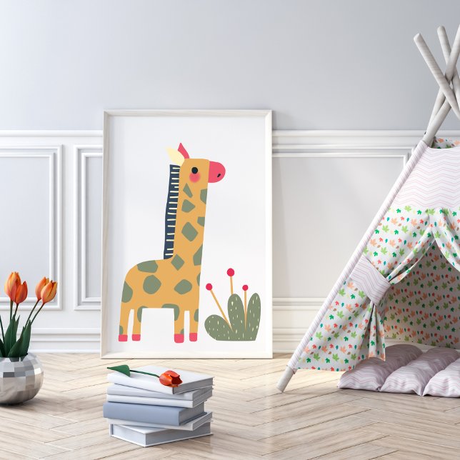 Poster de la Giraffe Nursery Room (Créateur téléchargé)