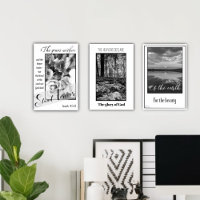 Poster de la gloire de Dieu de la Forêt-Noire et B