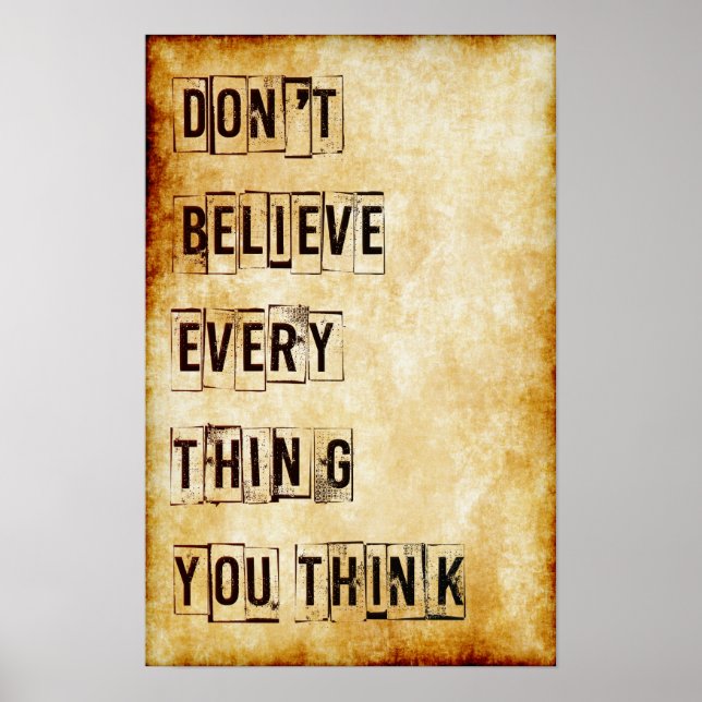 Poster de la Grande Sagesse ! (Devant)