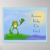 Poster de la grenouille