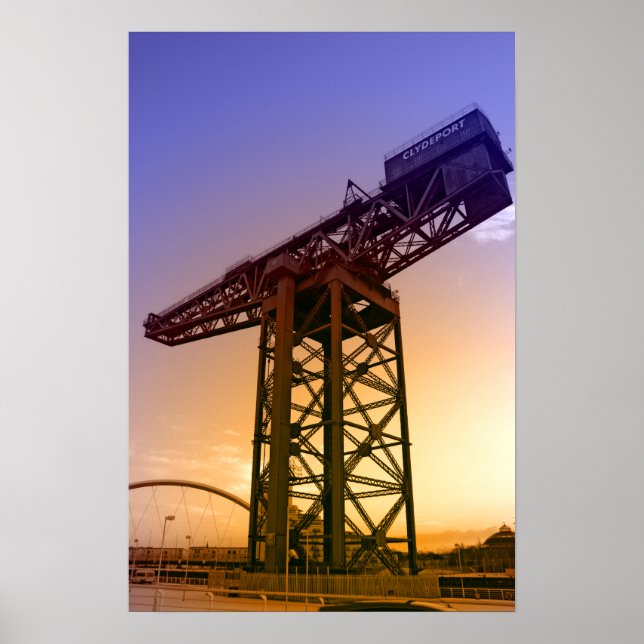 Poster de la grue Finnieston Imprimer (Devant)