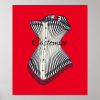 Poster de la Haute Couture Corset Thunder_Cove