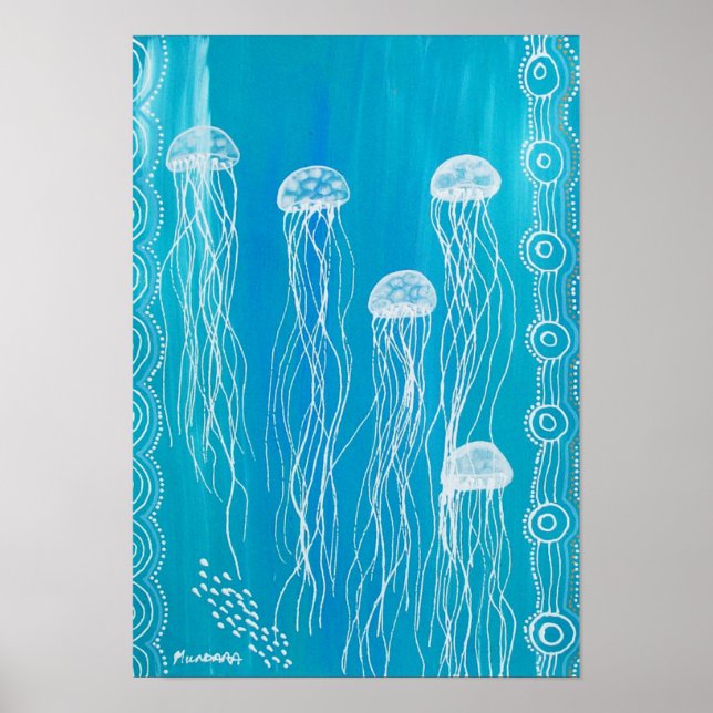 Poster de la Jelly Fish Dream par Mundara (Devant)