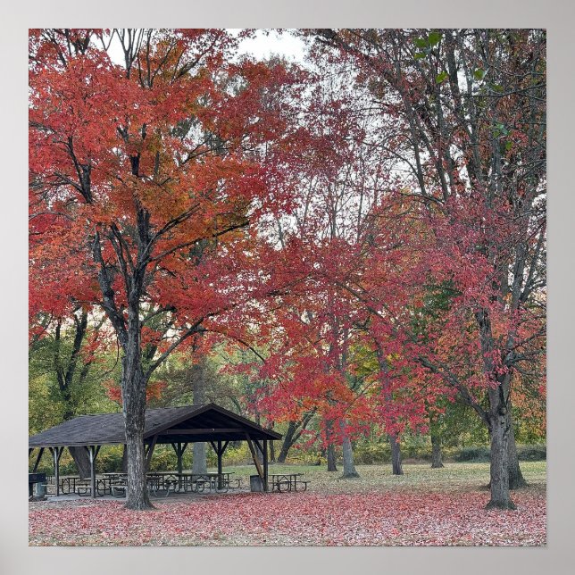 Poster de la journée du parc d'automne (Devant)