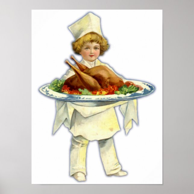 Poster de la journée Thanksgiving (Devant)