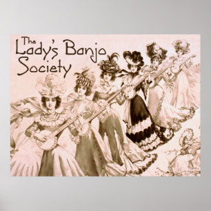 Poster de la Lady's Banjo Society