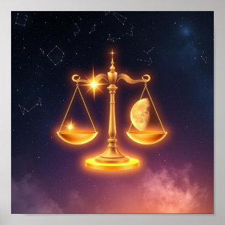 Poster de la Librairie des signes Zodiac