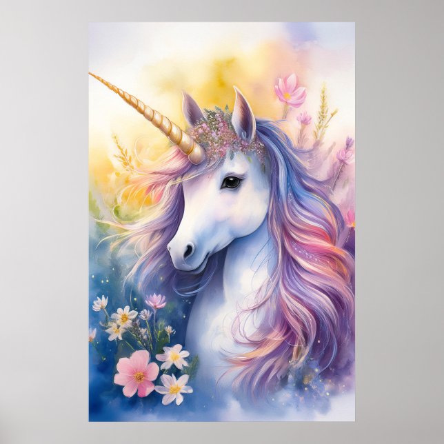 Poster de la licorne (Devant)