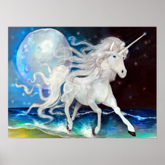 Poster de la licorne Moonlight