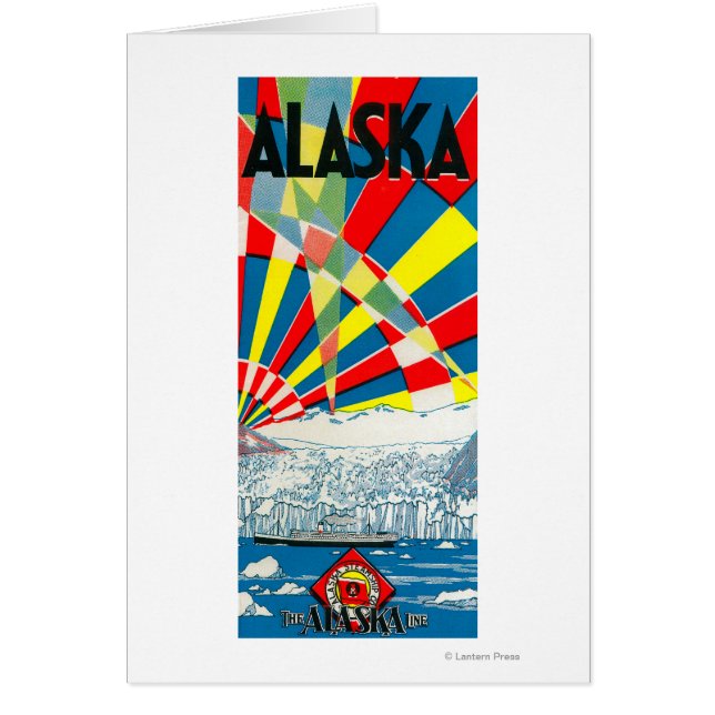 Poster de la ligne Alaska Steamship (Devant)