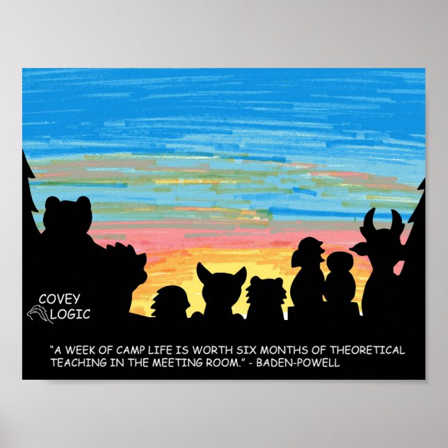 Poster de la Logique Covey "Camp Life" (Devant)
