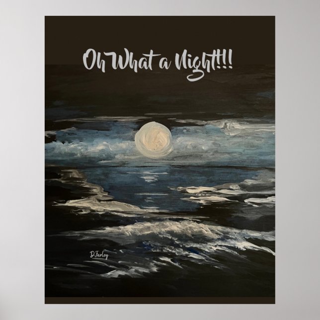 Poster de la Lune bleue (Devant)