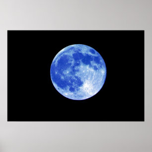 Poster de la Lune bleue