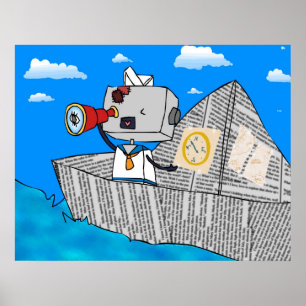 Poster de la marine Robot-Chan