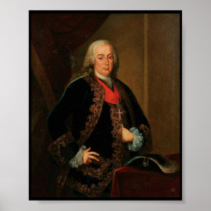 Poster de la marquise Pomba*l du Portugal