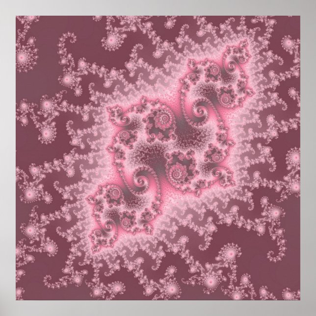 Poster de la méduse rose (Devant)