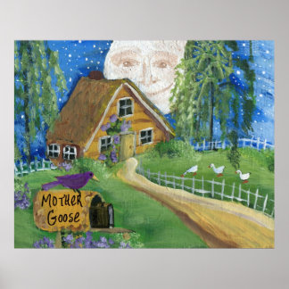 Poster de la mère Goose pour enfants