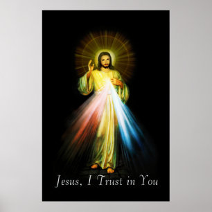 Poster de la Miséricorde divine Jésus