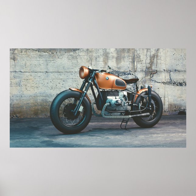 Poster de la moto BMW (Devant)
