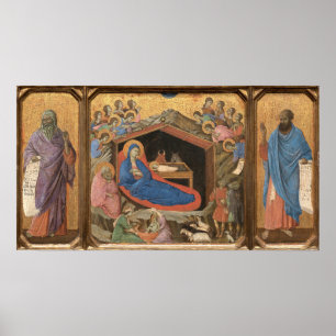 Poster de la Nativité Duccio di Buoninsegna