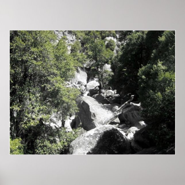 Poster de la nature du parc national Yosemite (Devant)
