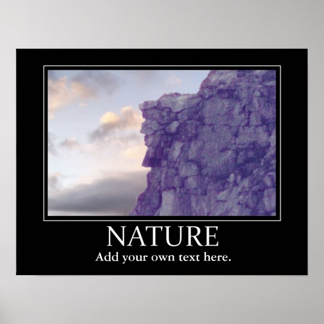 Poster de la nature Inspiration / motivation (Devant)
