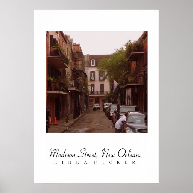 Poster de la Nouvelle-Orléans (Devant)