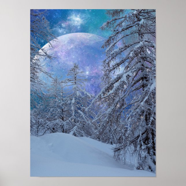 Poster de la nuit d'hiver (Devant)