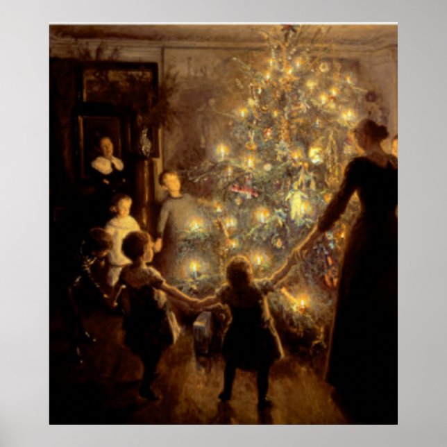 Poster de la nuit silencieuse 1891 (Devant)