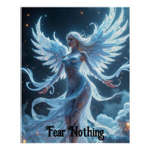 Poster de la nymphe au ciel mystique ailé