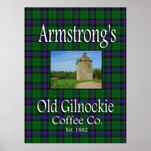 Poster de la Old Gilnockie Coffee Co. d'Armstrong
